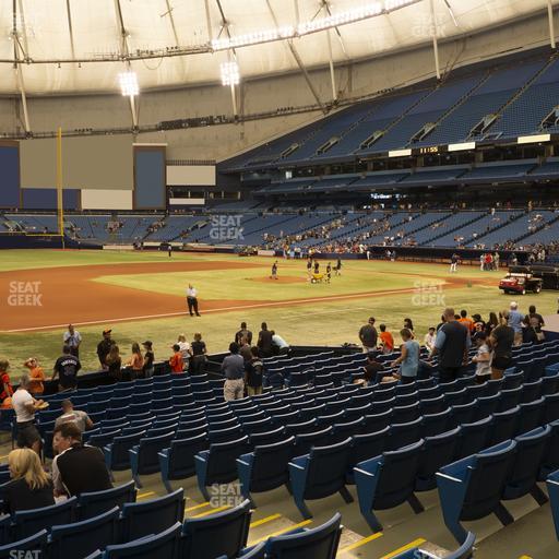 Tropicana Field - Section 123 Seat View