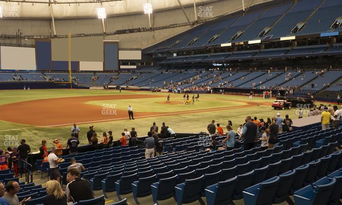 Tropicana Field - Section 123 Seat View