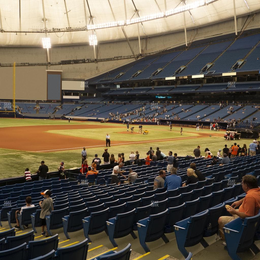 Tropicana Field - Section 125 Seat View