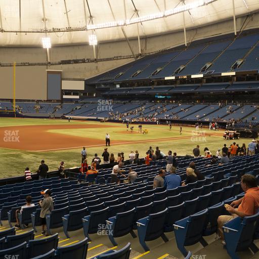 Tropicana Field - Section 125 Seat View