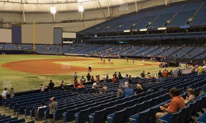 Tropicana Field - Section 125 Seat View