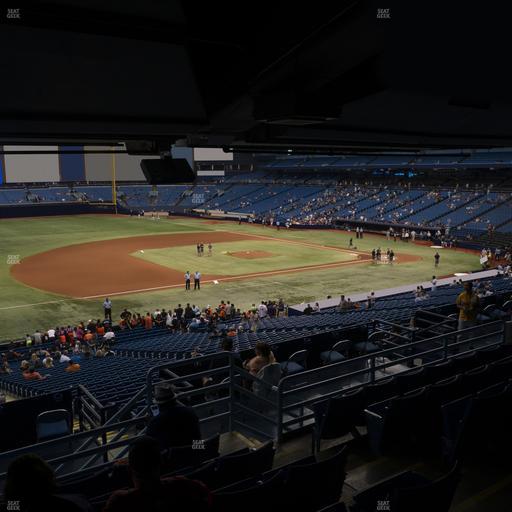 Tropicana Field - Section 125 Seat View