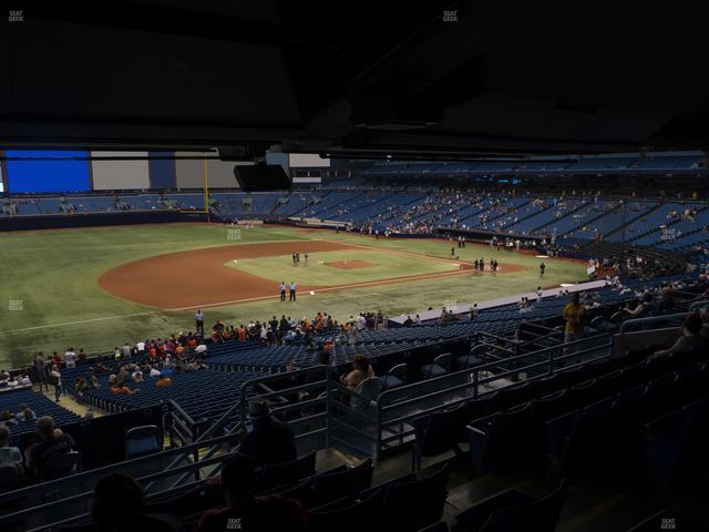 Tropicana Field - Section 125 Seat View