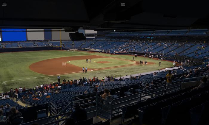 Tropicana Field - Section 125 Seat View