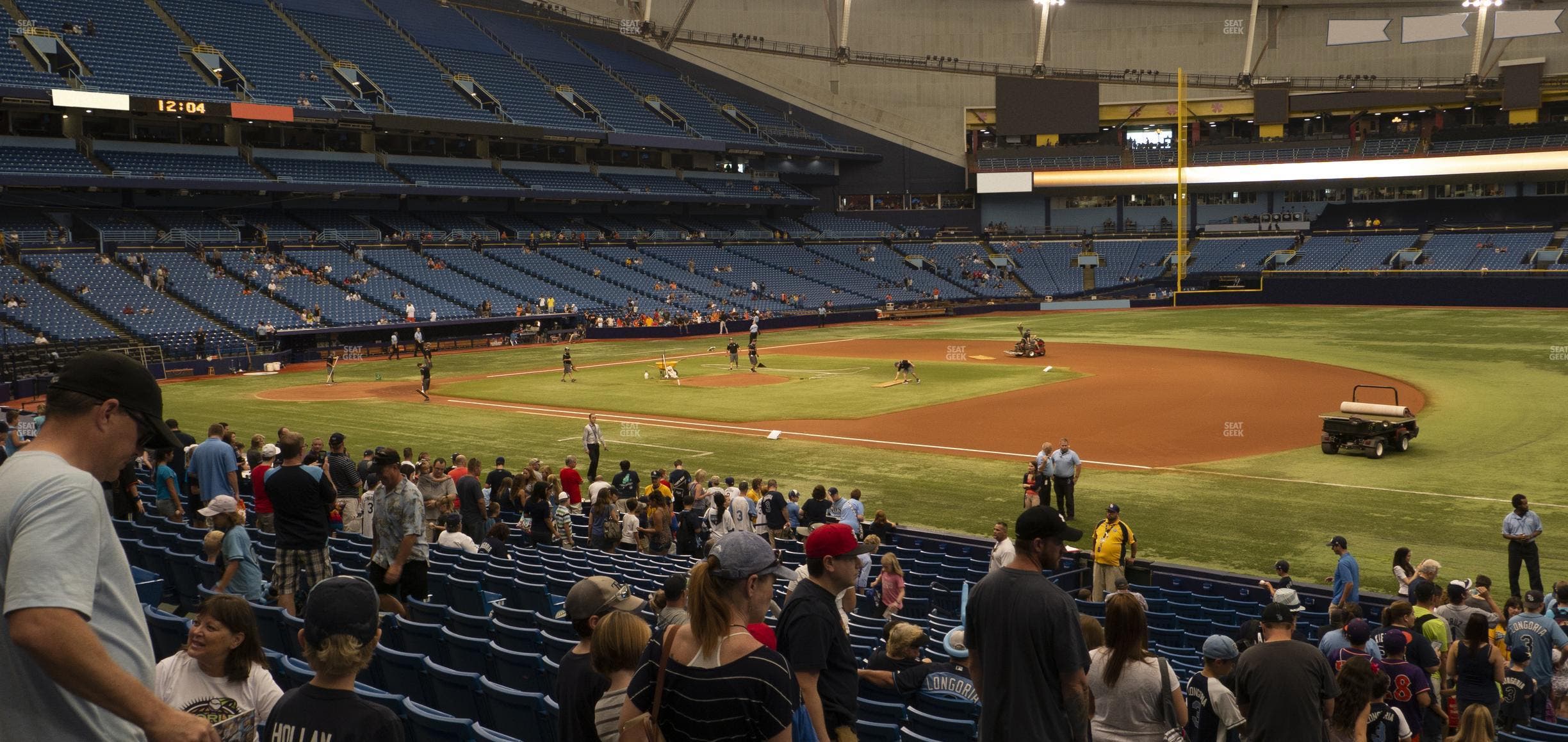 Tropicana Field - Section 126 Seat View