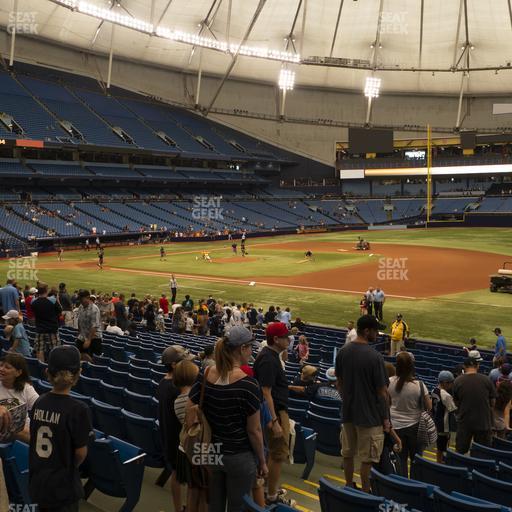 Tropicana Field - Section 126 Seat View