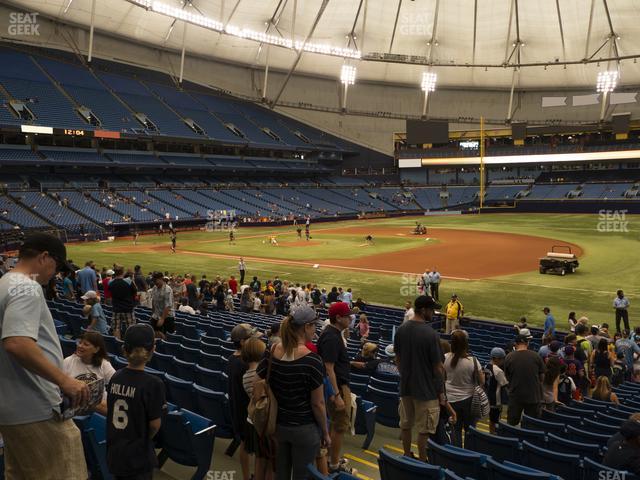 Tropicana Field - Section 126 Seat View