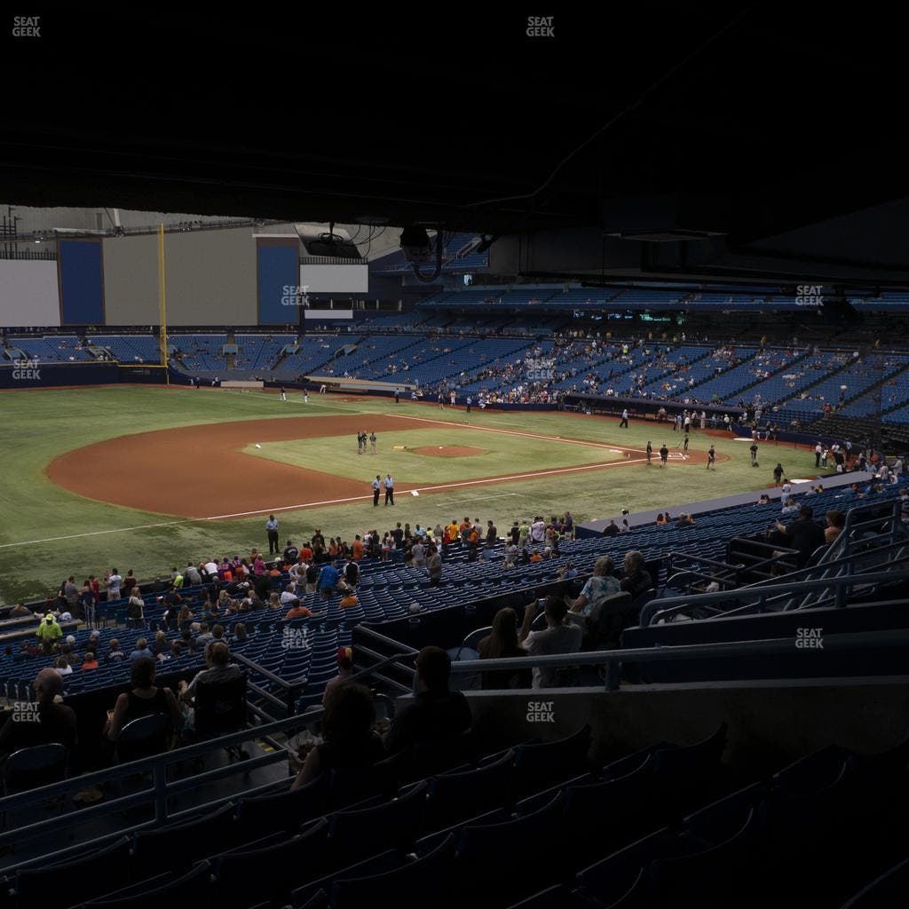 Tropicana Field - Section 127 Seat View