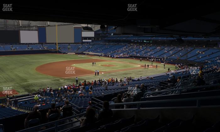 Tropicana Field - Section 127 Seat View