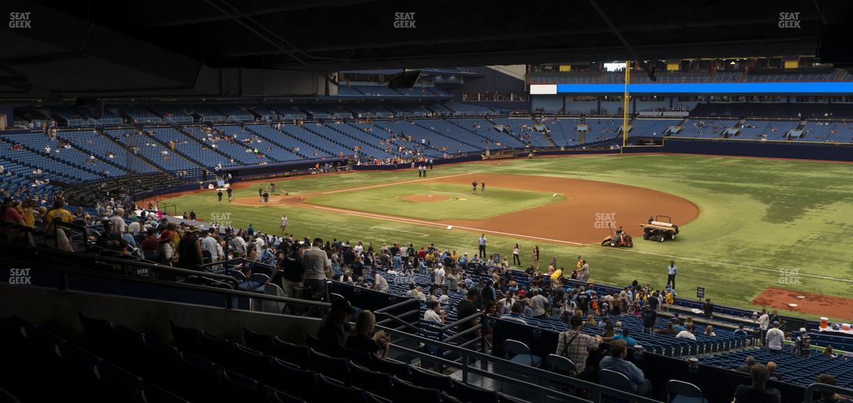 Tropicana Field - Section 128 Seat View