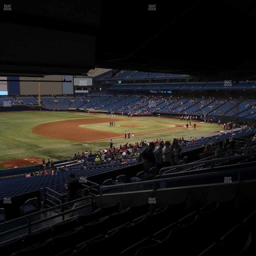Tropicana Field - Section 129 Seat View