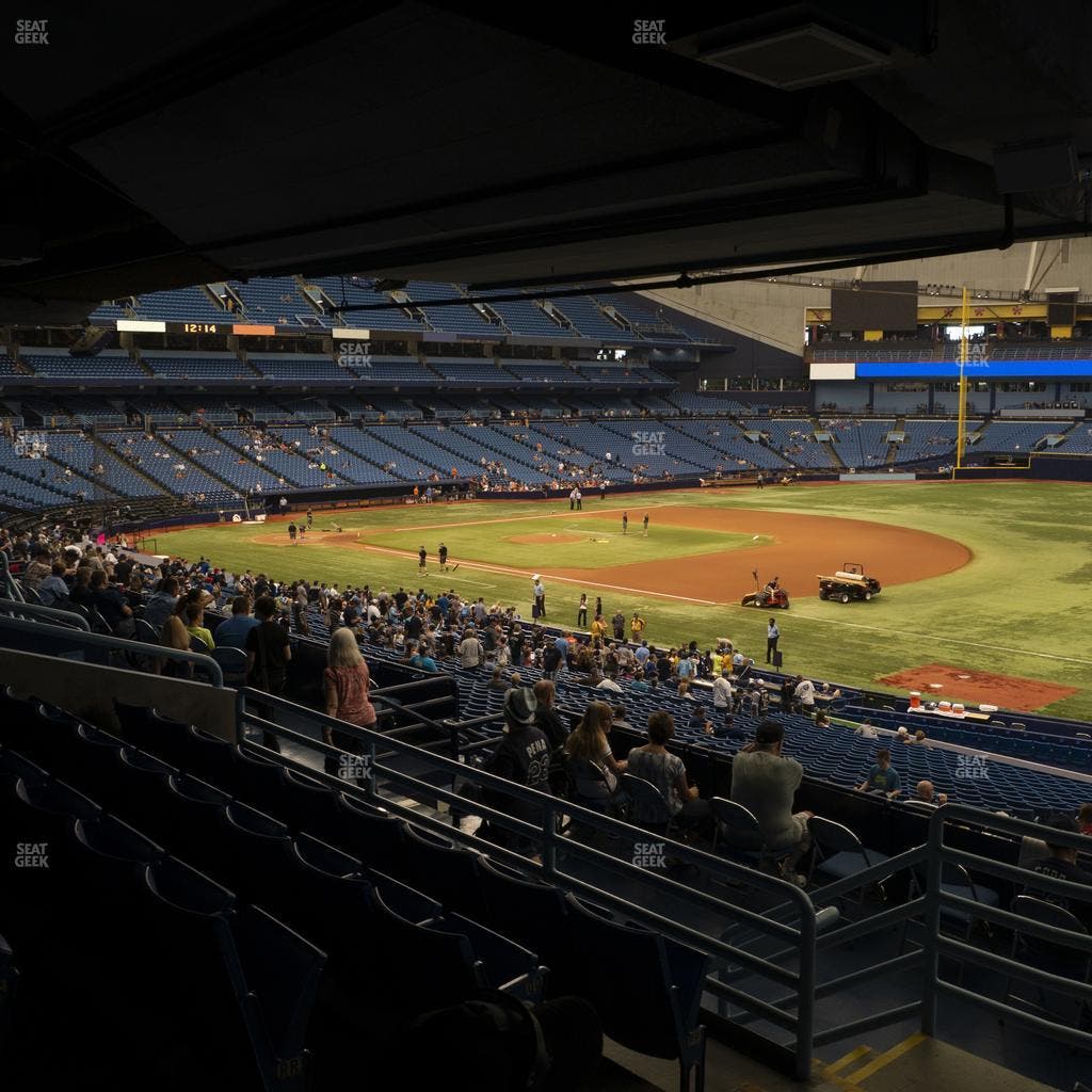 Tropicana Field - Section 130 Seat View