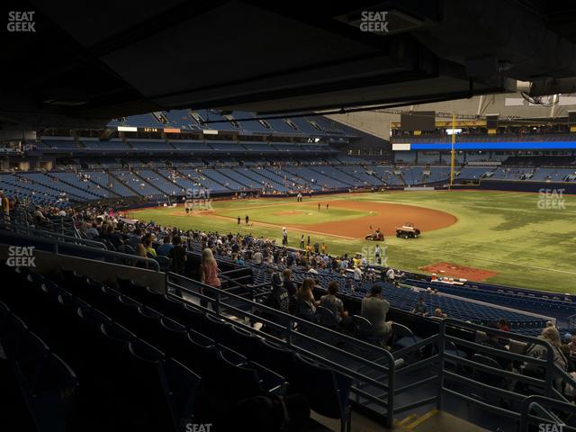 Tropicana Field - Section 130 Seat View
