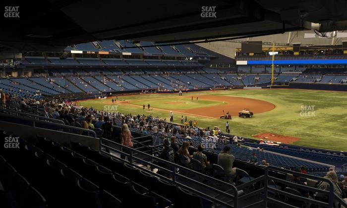 Tropicana Field - Section 130 Seat View