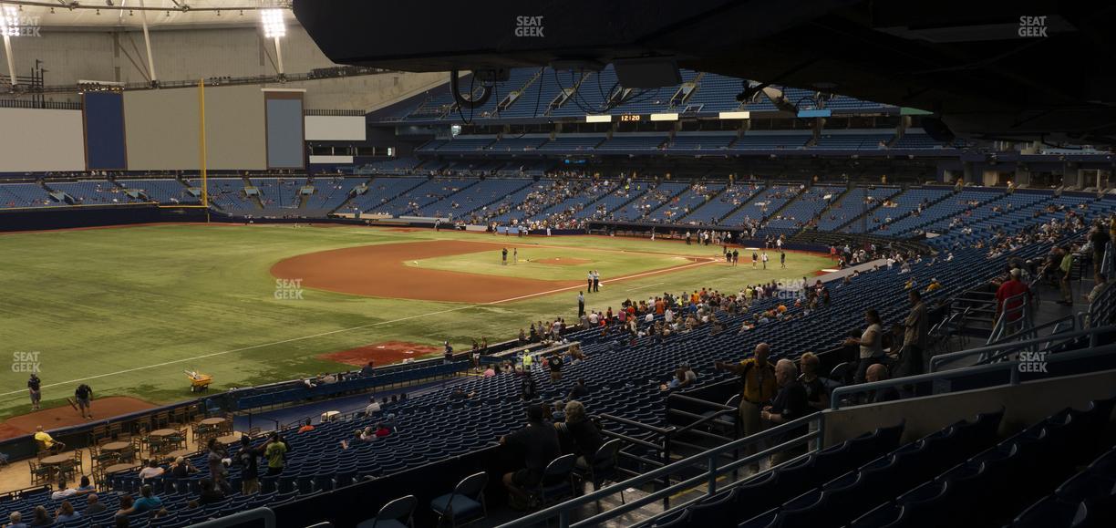 Tropicana Field - Section 131 Seat View