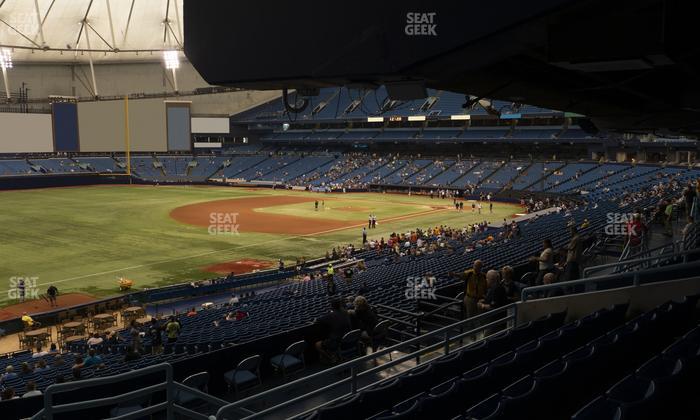 Tropicana Field - Section 131 Seat View