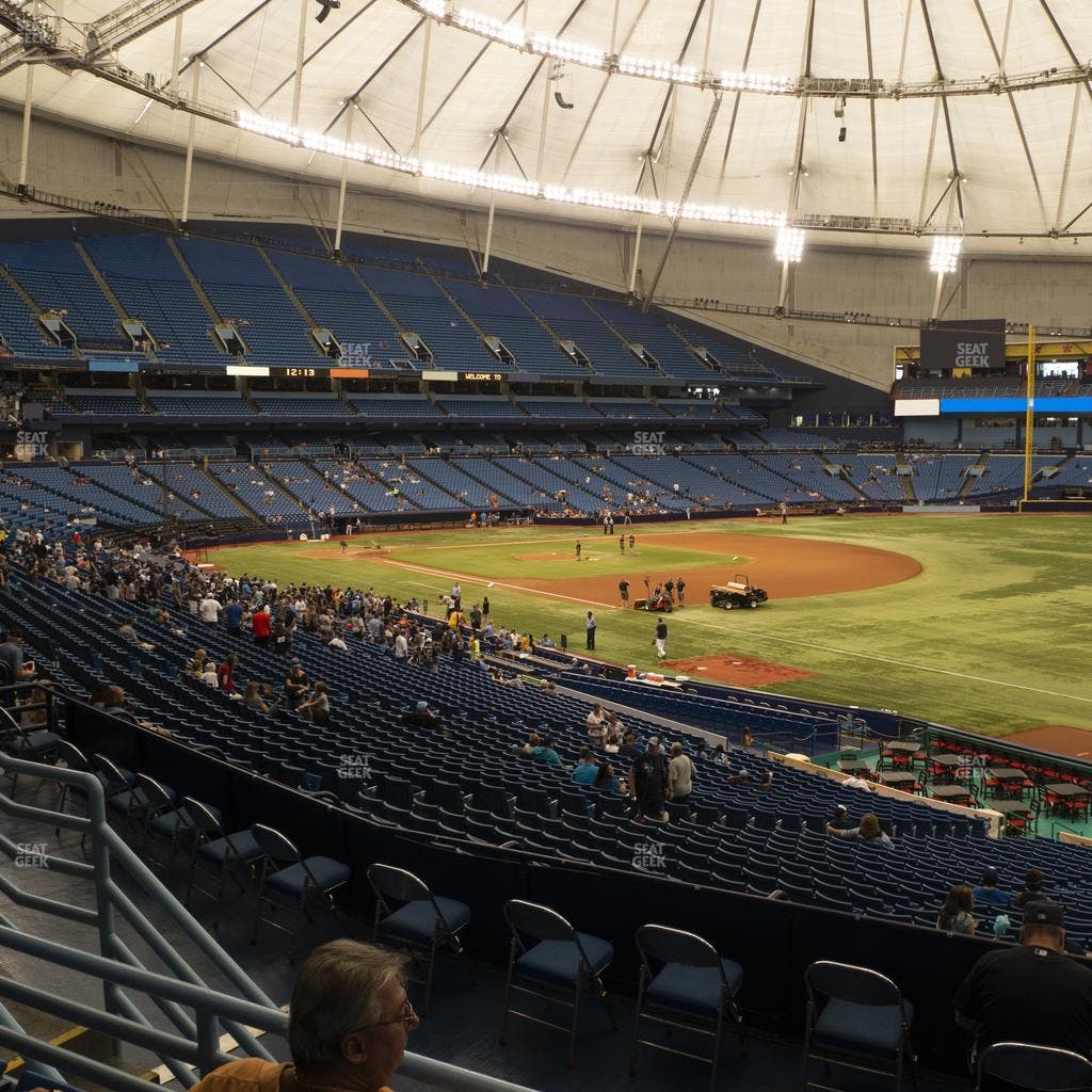 Tropicana Field - Section 132 Seat View
