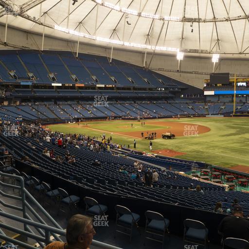 Tropicana Field - Section 132 Seat View