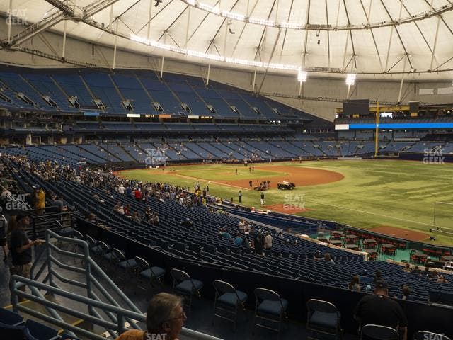 Tropicana Field - Section 132 Seat View