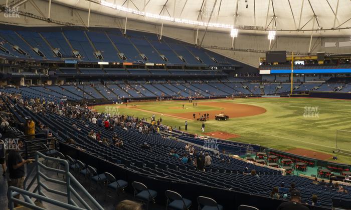 Tropicana Field - Section 132 Seat View