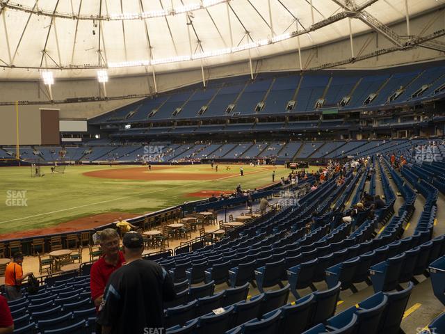 Tropicana Field - Section 133 Seat View