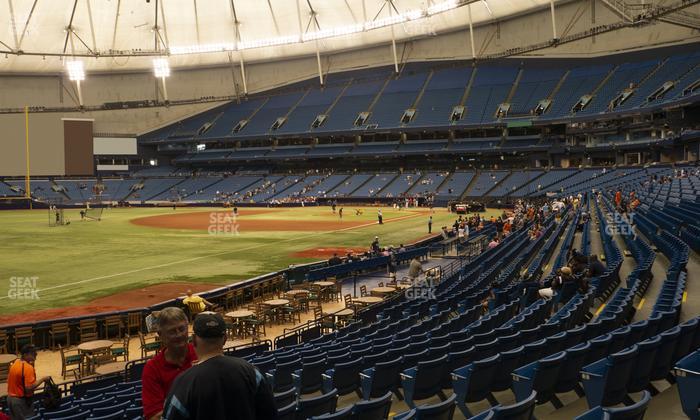 Tropicana Field - Section 133 Seat View