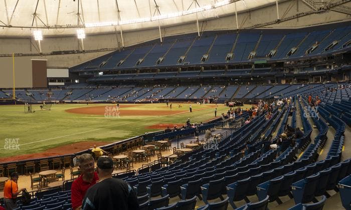 Tropicana Field - Section 133 Seat View