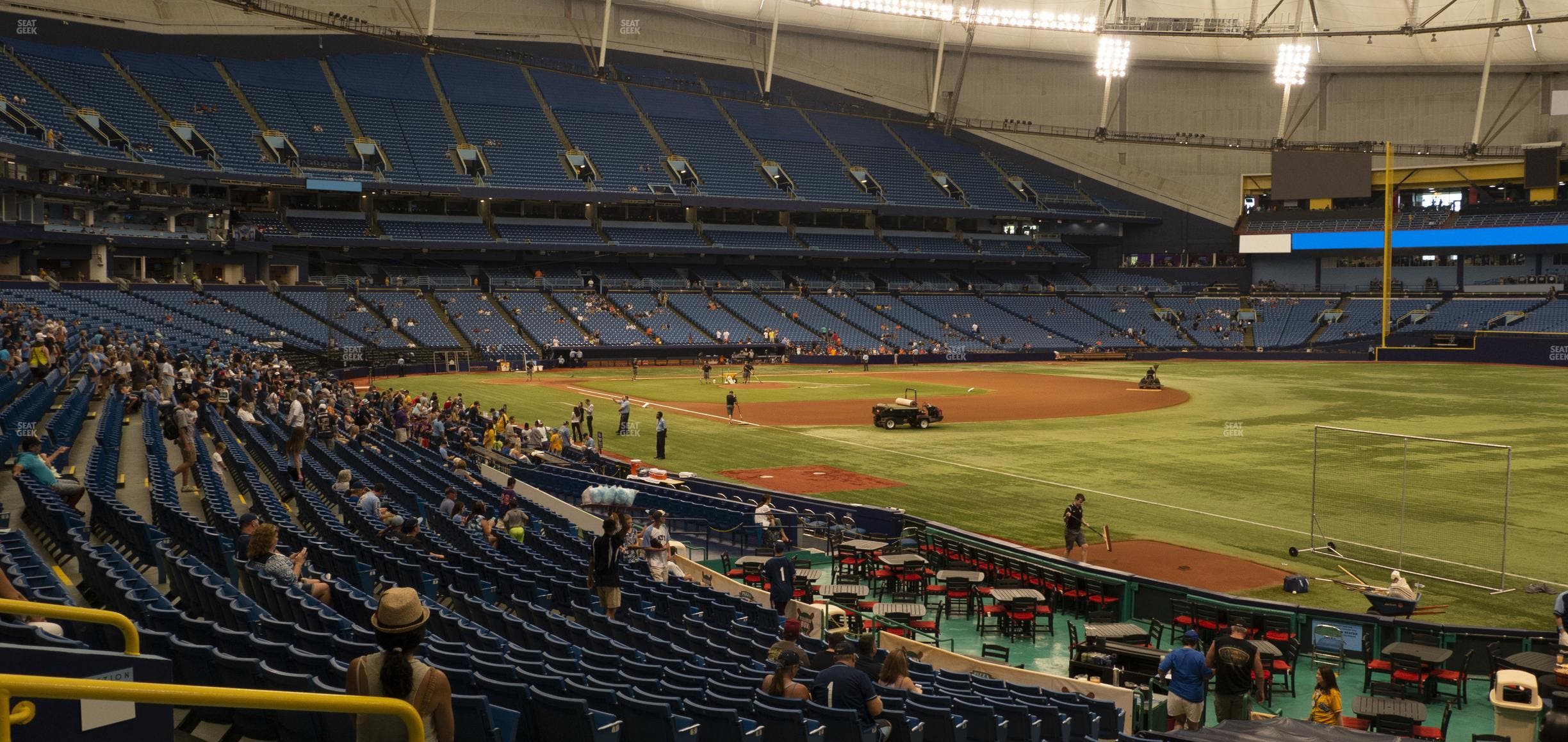 Tropicana Field - Section 134 Seat View