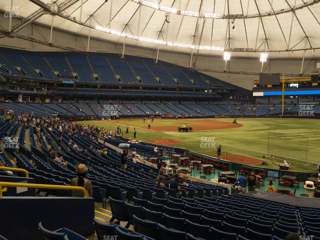 Tropicana Field - Section 134 Seat View