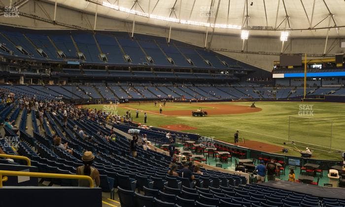 Tropicana Field - Section 134 Seat View