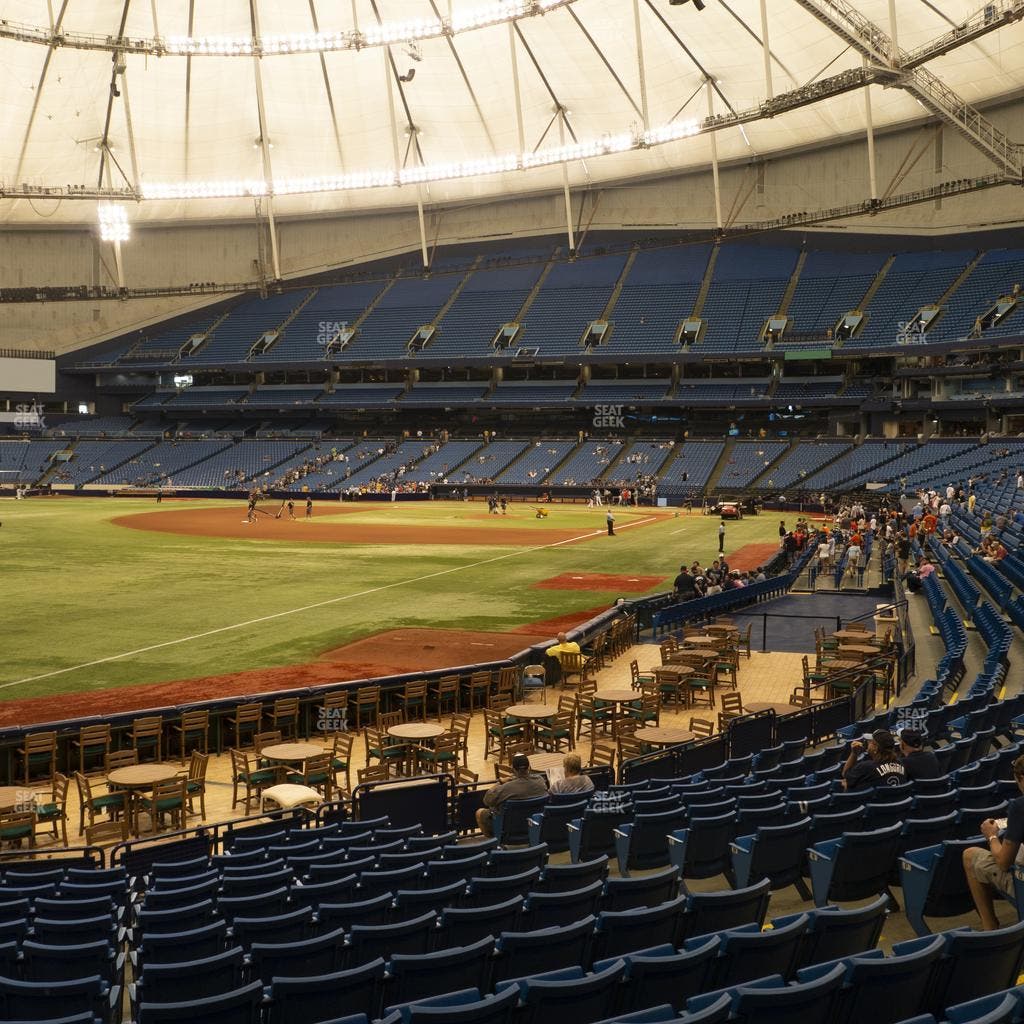 Tropicana Field - Section 135 Seat View