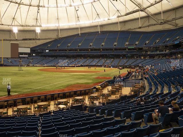 Tropicana Field - Section 135 Seat View