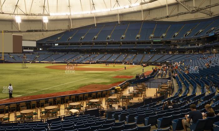 Tropicana Field - Section 135 Seat View