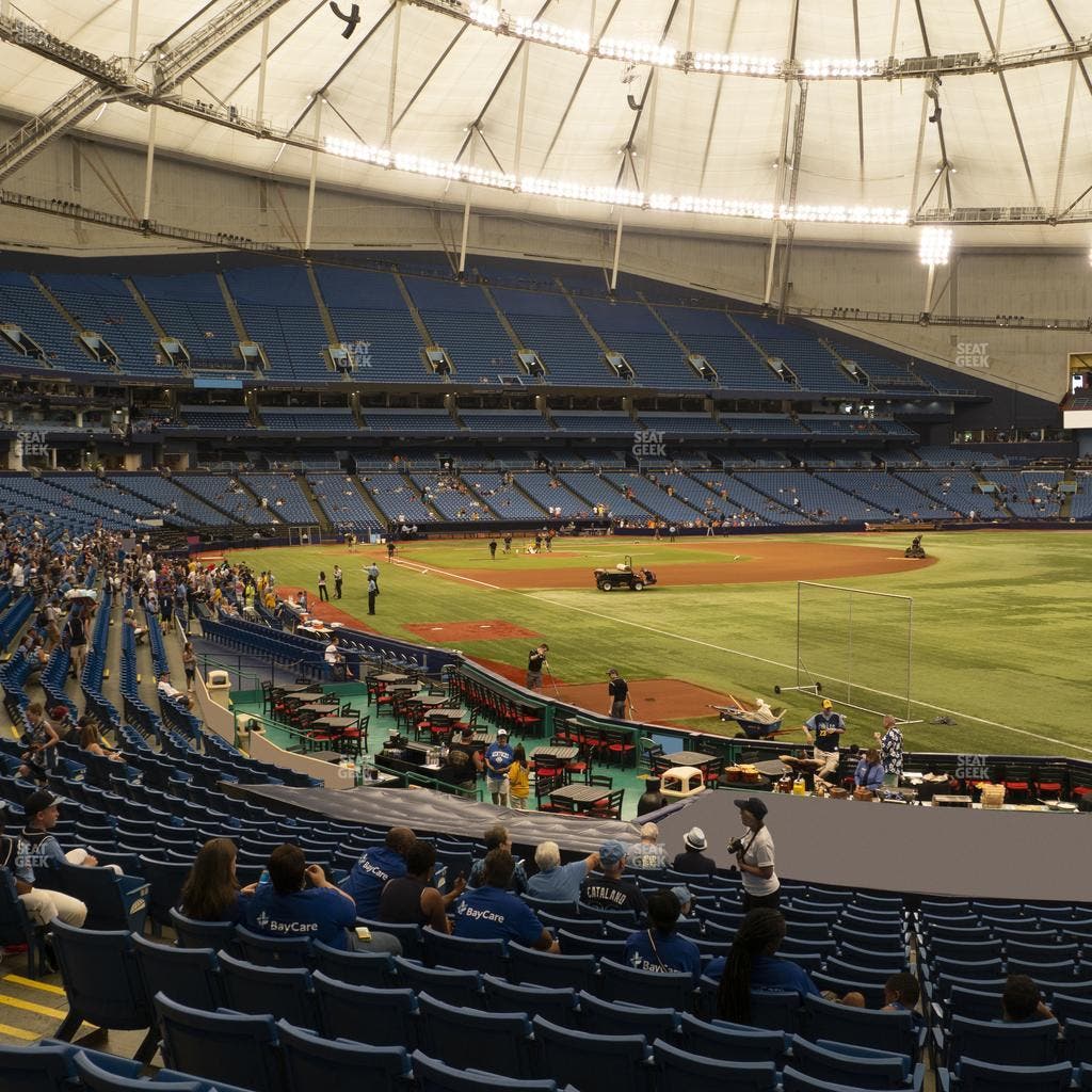 Tropicana Field - Section 136 Seat View