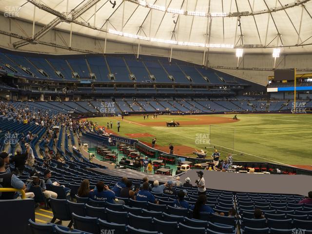 Tropicana Field - Section 136 Seat View