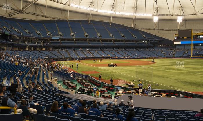 Tropicana Field - Section 136 Seat View