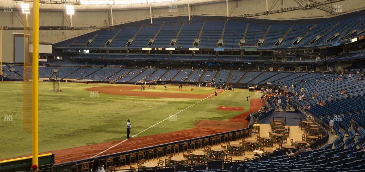 Tropicana Field - Section 137 Seat View