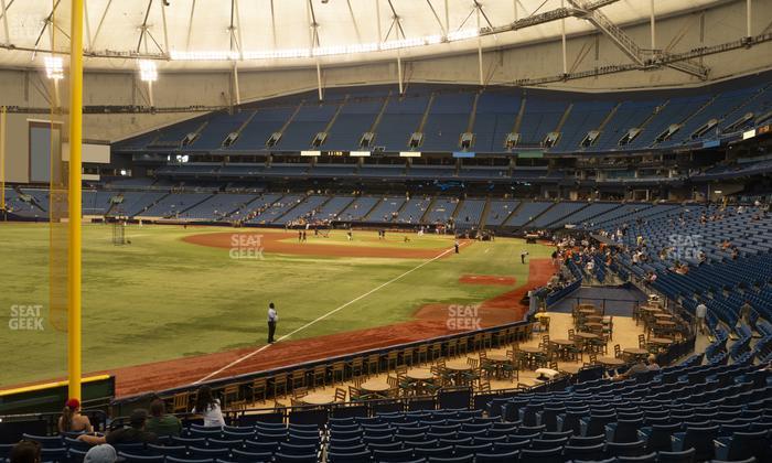 Tropicana Field - Section 137 Seat View