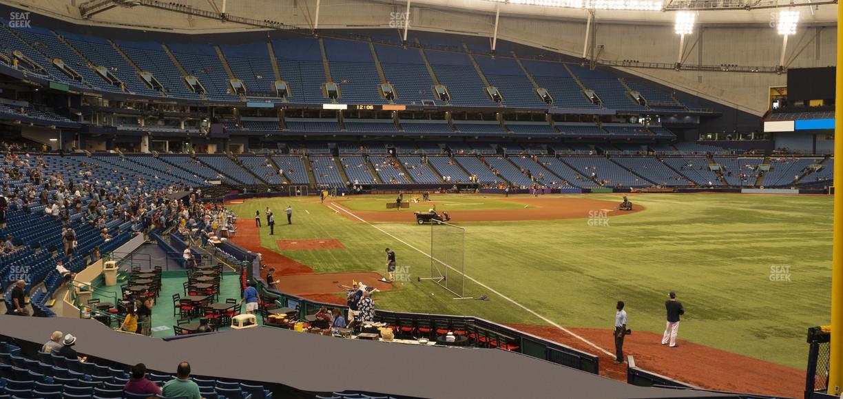 Tropicana Field - Section 138 Seat View