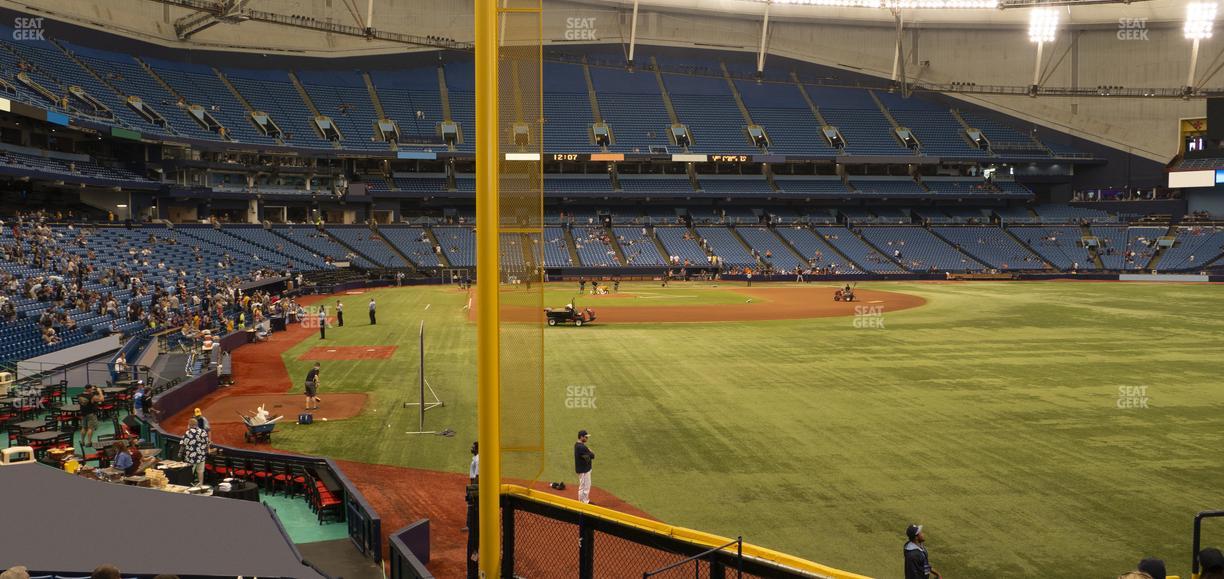 Tropicana Field - Section 140 Seat View