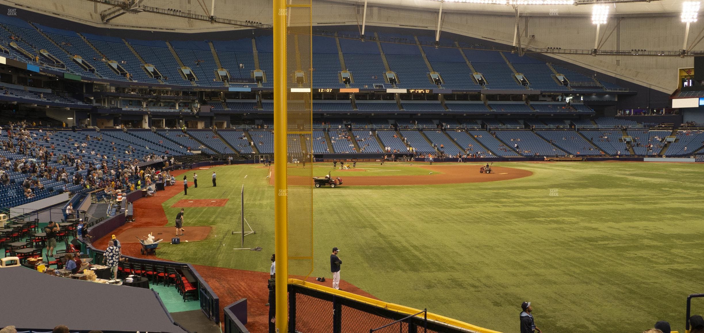 Tropicana Field - Section 140 Seat View