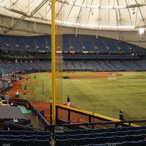 Tropicana Field - Section 140 Seat View