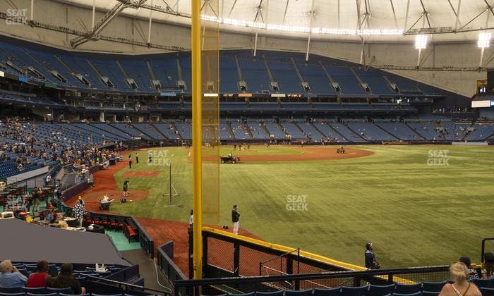 Tropicana Field - Section 140 Seat View