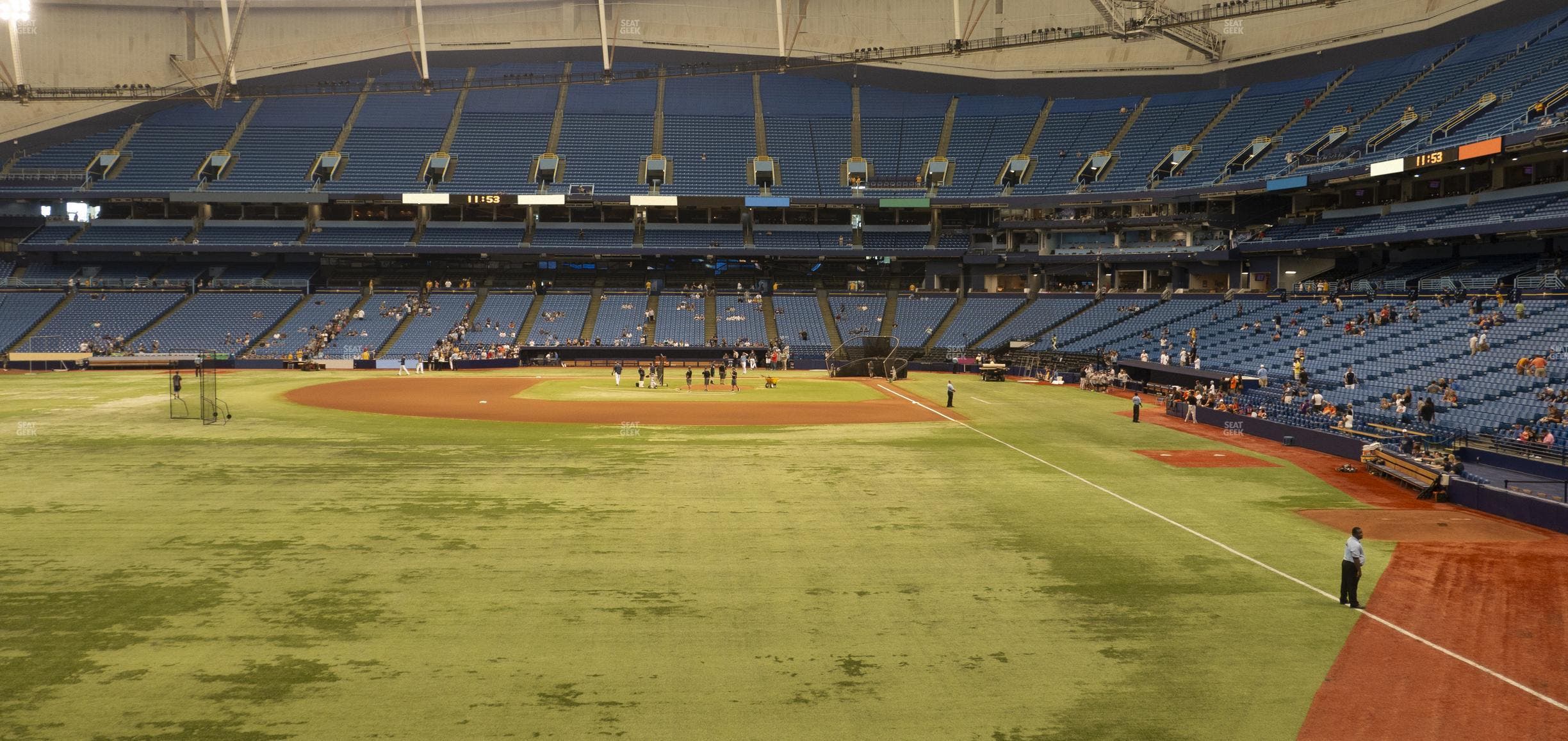 Tropicana Field - Section 141 Seat View