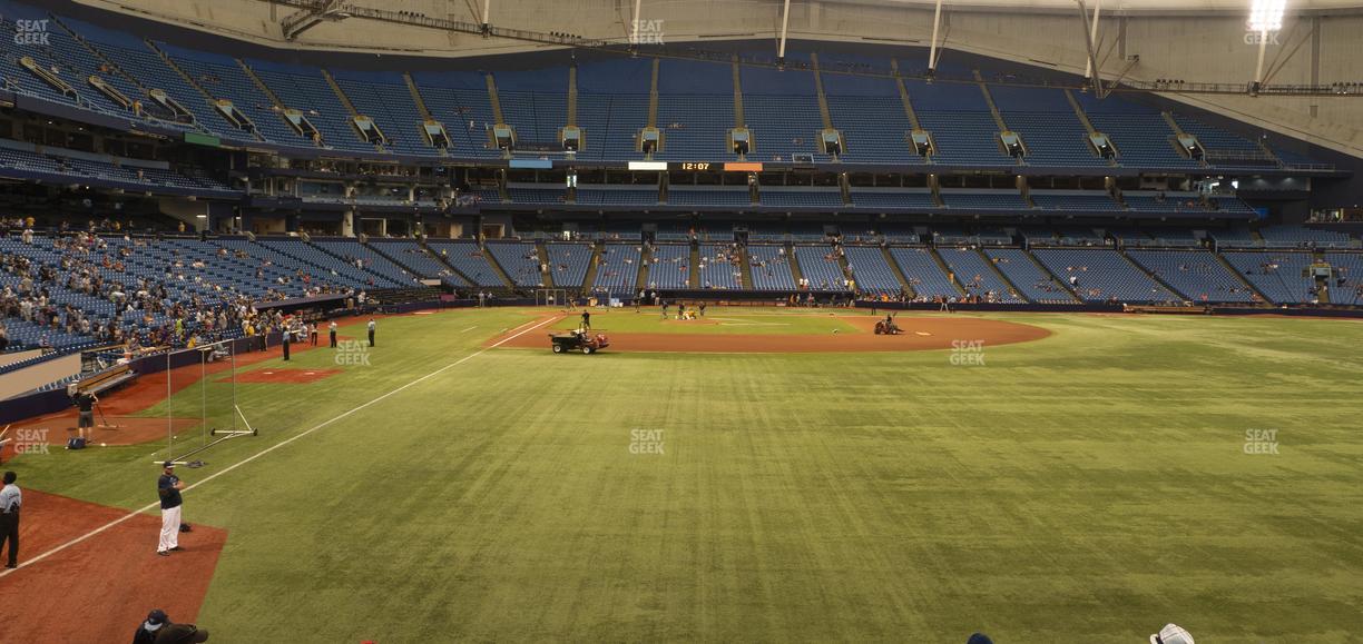 Tropicana Field - Section 142 Seat View