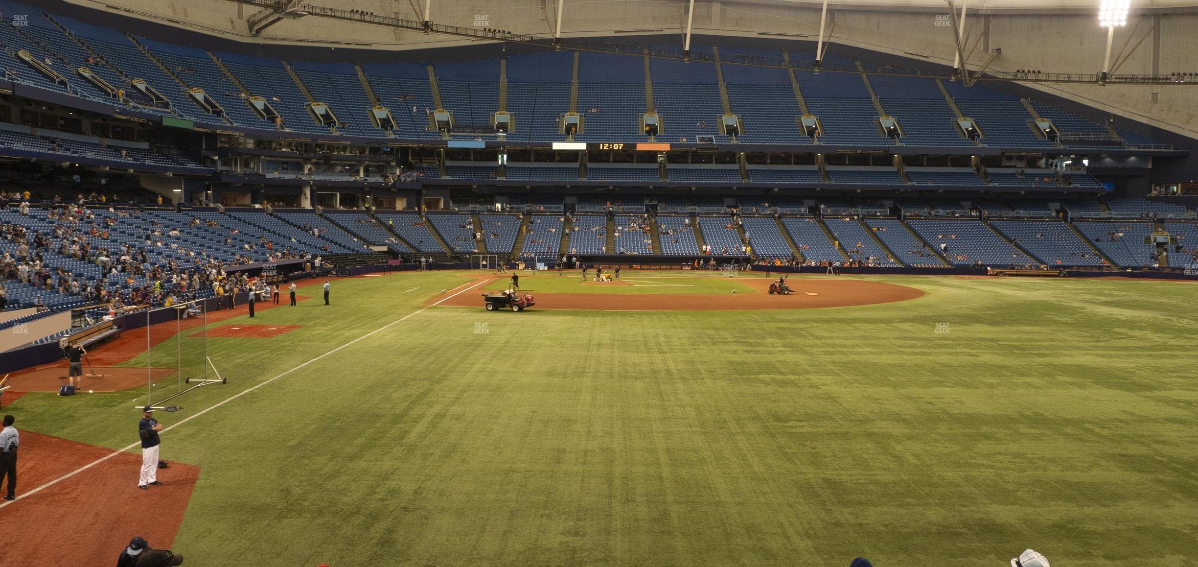Tropicana Field - Section 142 Seat View