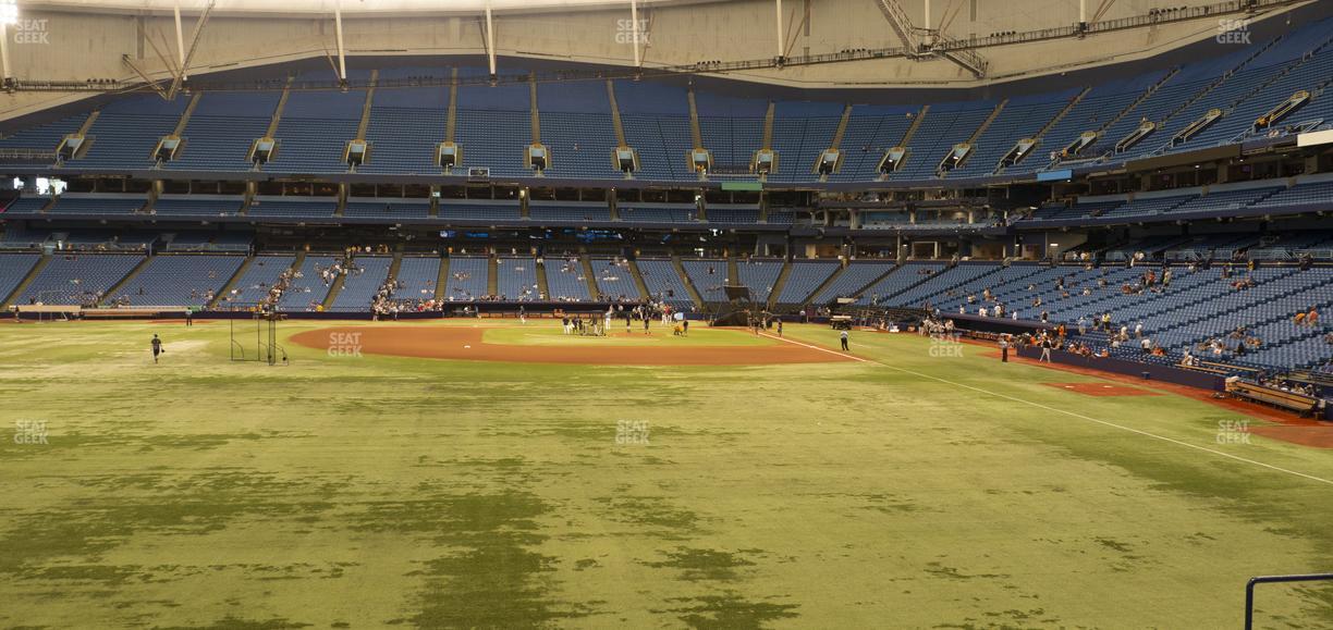 Tropicana Field - Section 143 Seat View
