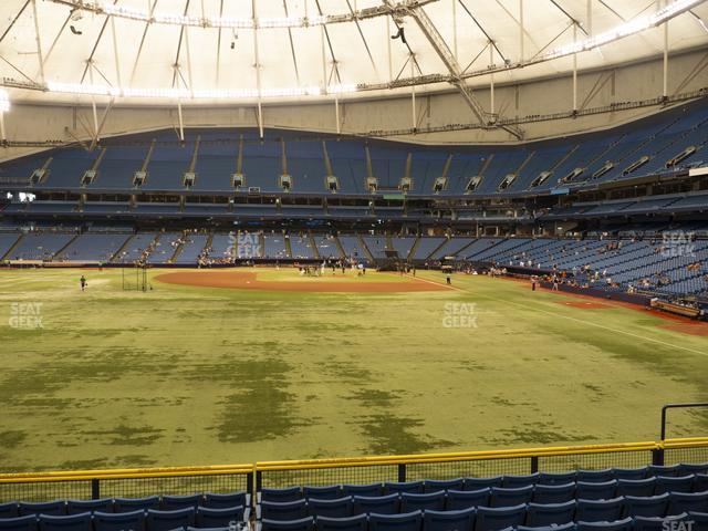 Tropicana Field - Section 143 Seat View