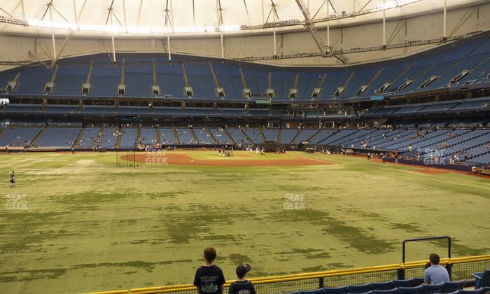 Tropicana Field - Section 145 Seat View