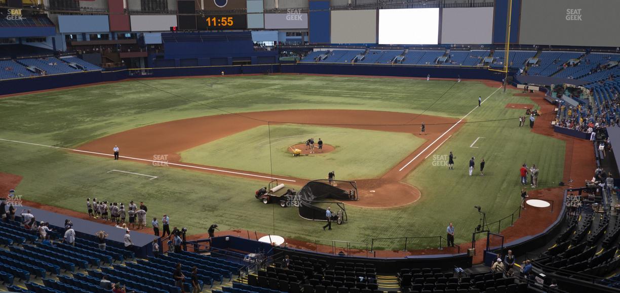 Tropicana Field - Section 203 Seat View